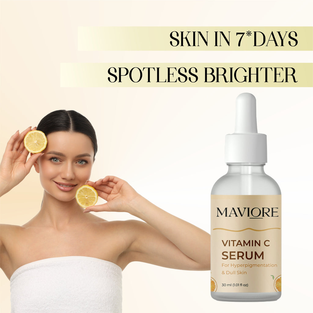 Maviore Vitamin C Serum for Hyperpigmentation & Dull Skin, 30ml