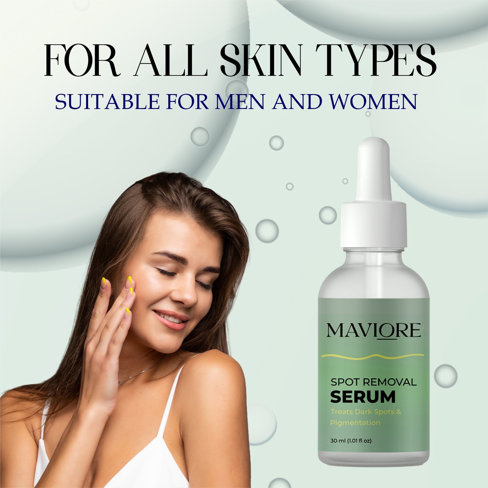 Maviore Spot Removal Serum, Treats Dark Spots & Pigmentation, 30 ml