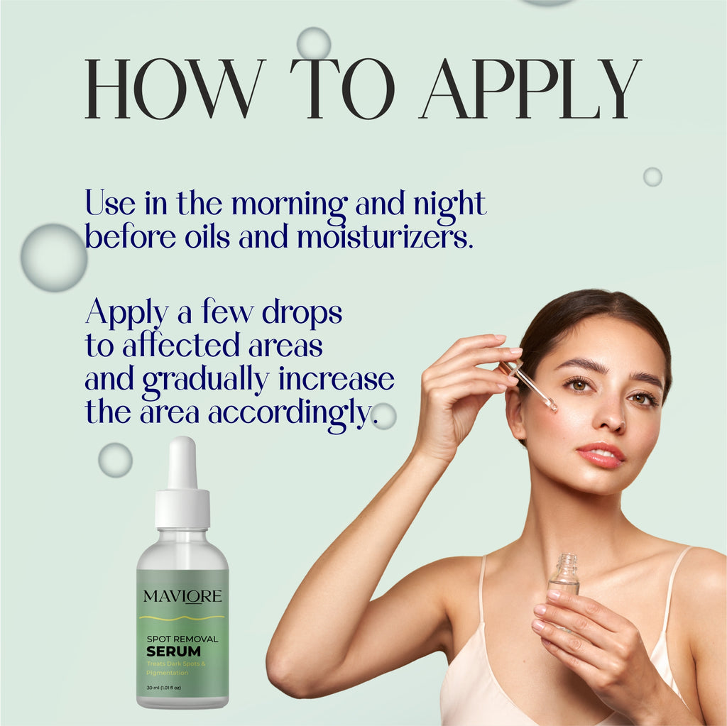Maviore Spot Removal Serum, Treats Dark Spots & Pigmentation, 30 ml