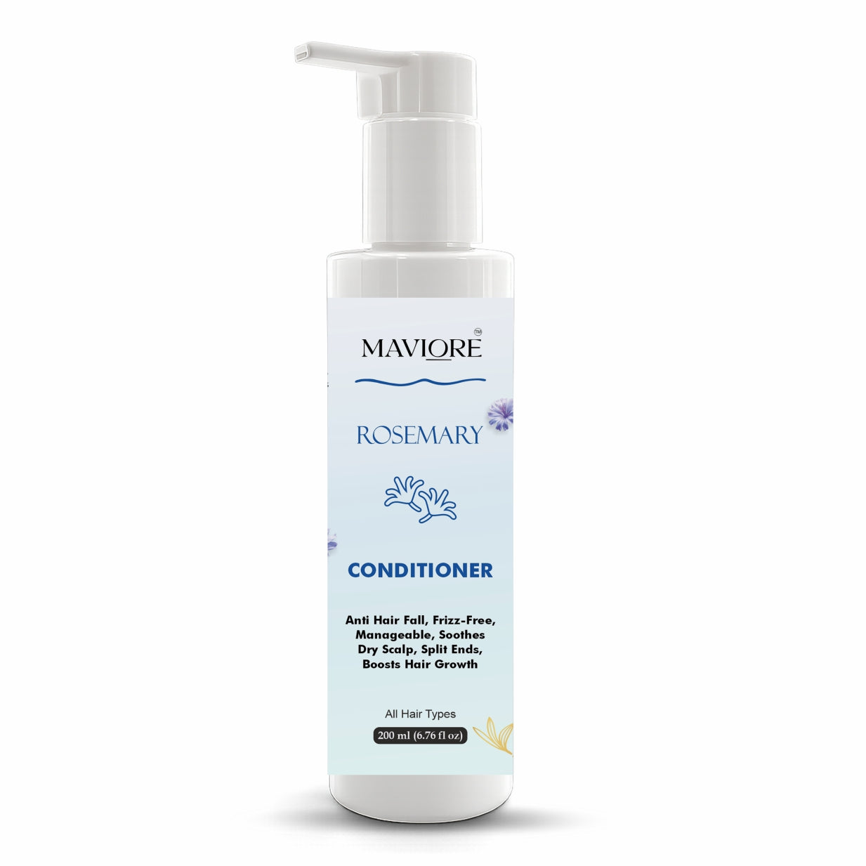 MAVIORE Rosemary Conditioner, Anti Hair Fall, Frizz-Free, Boosts Hair Growth, All Hair Types, 200 ml