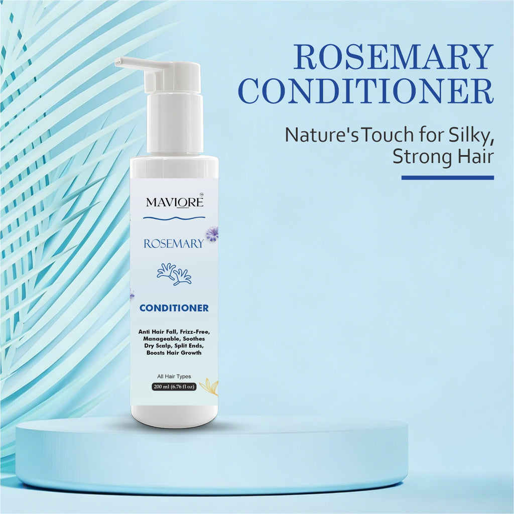 MAVIORE Rosemary Conditioner, Anti Hair Fall, Frizz-Free, Boosts Hair Growth, All Hair Types, 200 ml