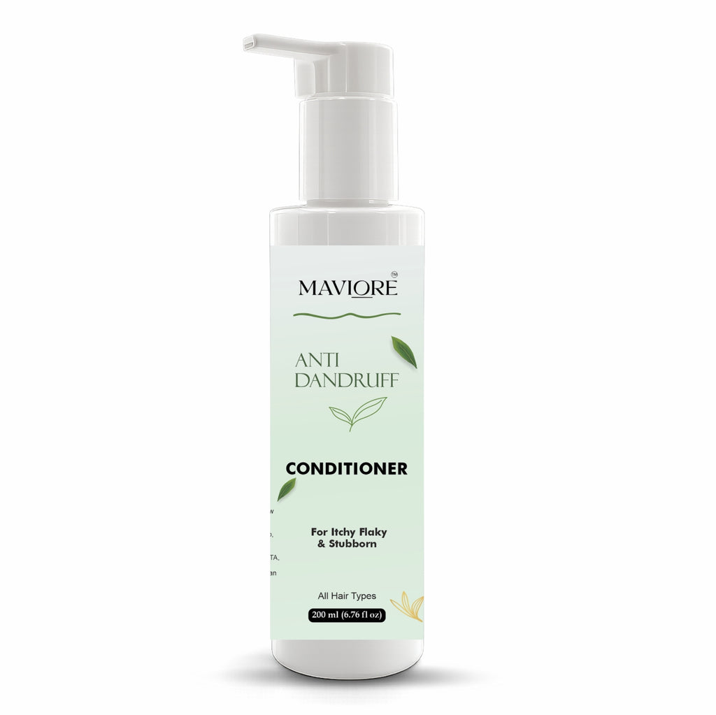 MAVIORE Anti Dandruff Conditioner for Itchy Flaky & Stubborn Dandruff, All Hair Types, 200 ml